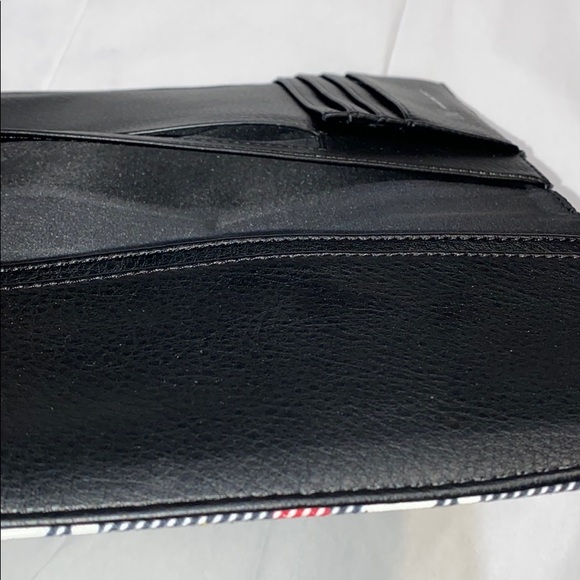 Womens 3-in-1 Wallet Clutch Plaid micro suede New - Picture 8 of 13